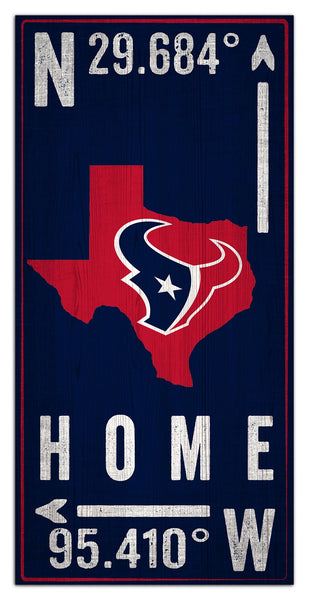 Wholesale NFL1034-Coordinates 6x12 / N1034-Houston Texans