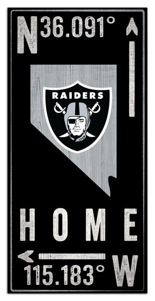 Wholesale NFL1034-Coordinates 6x12 / N1034-Las Vegas Raiders