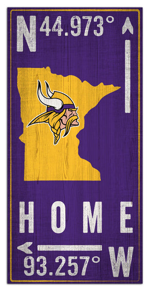 Wholesale NFL1034-Coordinates 6x12 / N1034-Minnesota Vikings
