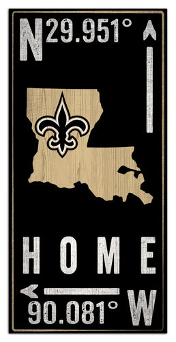 Wholesale NFL1034-Coordinates 6x12 / N1034-New Orleans Saints