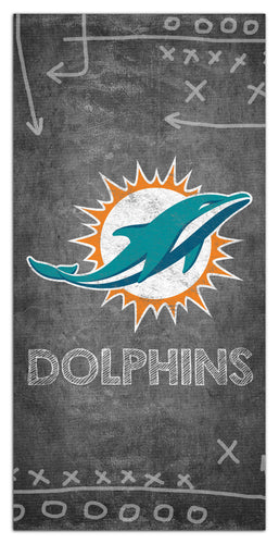 Wholesale NFL1035-Chalk Playbook 6x12 / N1035-Miami Dolphins
