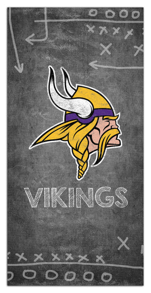 Wholesale NFL1035-Chalk Playbook 6x12 / N1035-Minnesota Vikings
