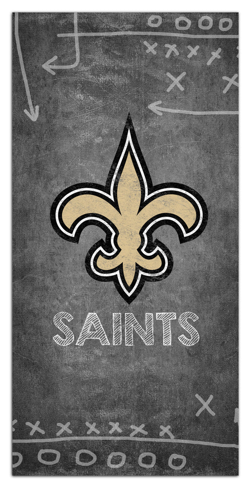 Wholesale NFL1035-Chalk Playbook 6x12 / N1035-New Orleans Saints