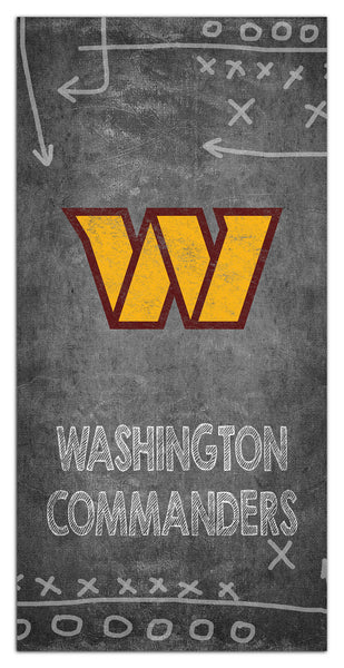 Wholesale NFL1035-Chalk Playbook 6x12 / N1035-Washington Commanders