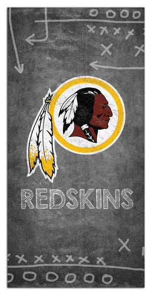 Wholesale NFL1035-Chalk Playbook 6x12 / N1035-Washington Redskins