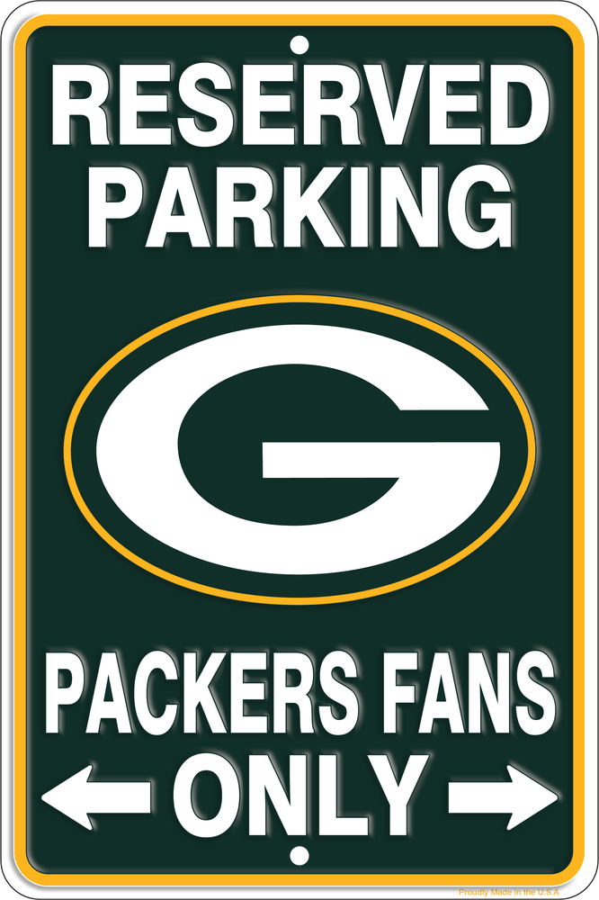 Wholesale NFL1046-Reserved Parking / N1046-Green Bay Packers.png