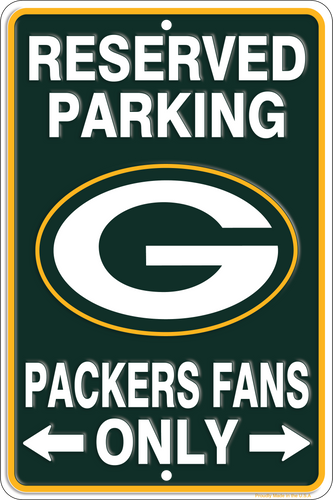 Wholesale NFL1046-Reserved Parking / N1046-Green Bay Packers.png