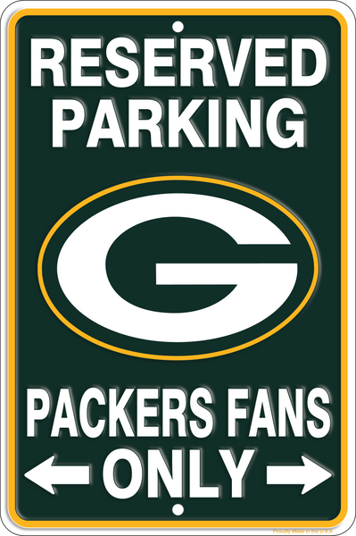 Wholesale NFL1046-Reserved Parking / N1046-Green Bay Packers.png