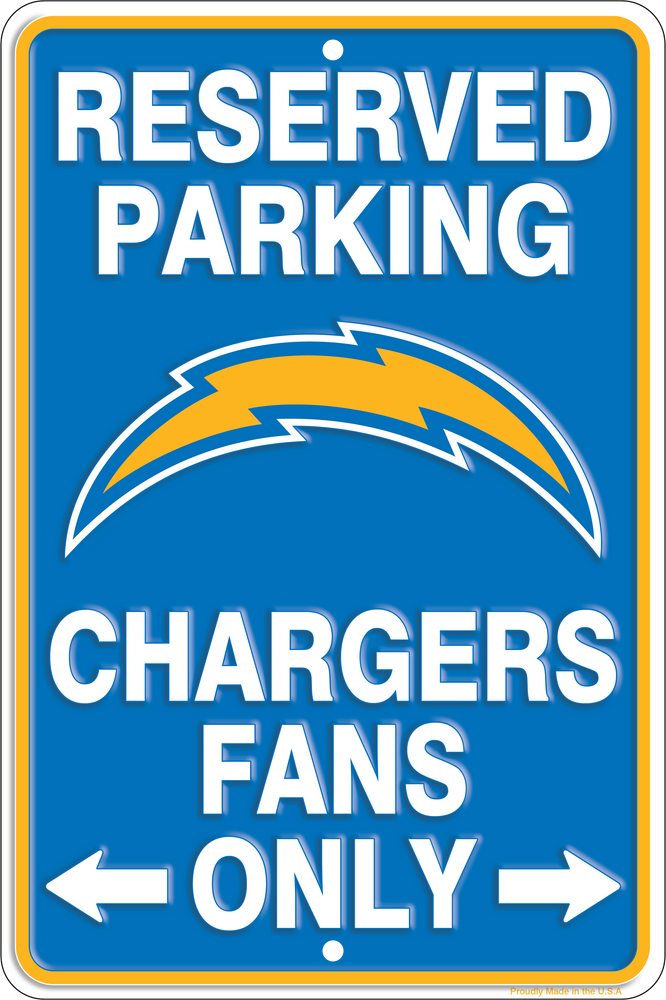 Wholesale NFL1046-Reserved Parking / N1046-Los Angeles Chargers.png