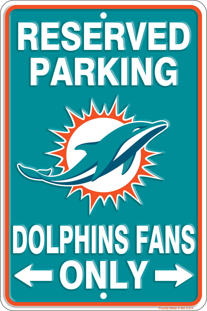 Wholesale NFL1046-Reserved Parking / N1046-Miami Dolphins.png