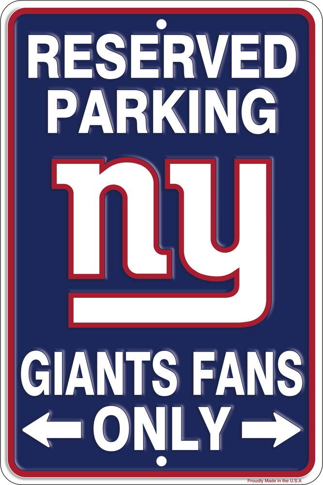 Wholesale NFL1046-Reserved Parking / N1046-New York Giants.png