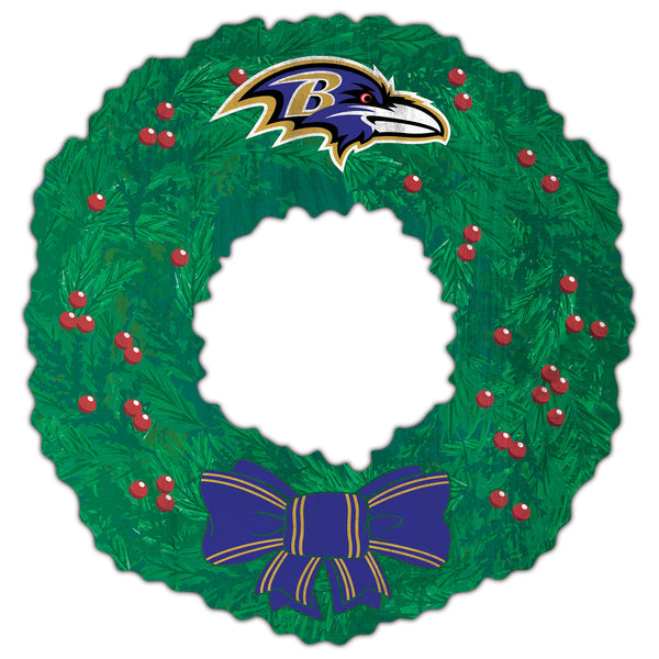 Wholesale NFL1048-Wreath / N1048-Baltimore Ravens