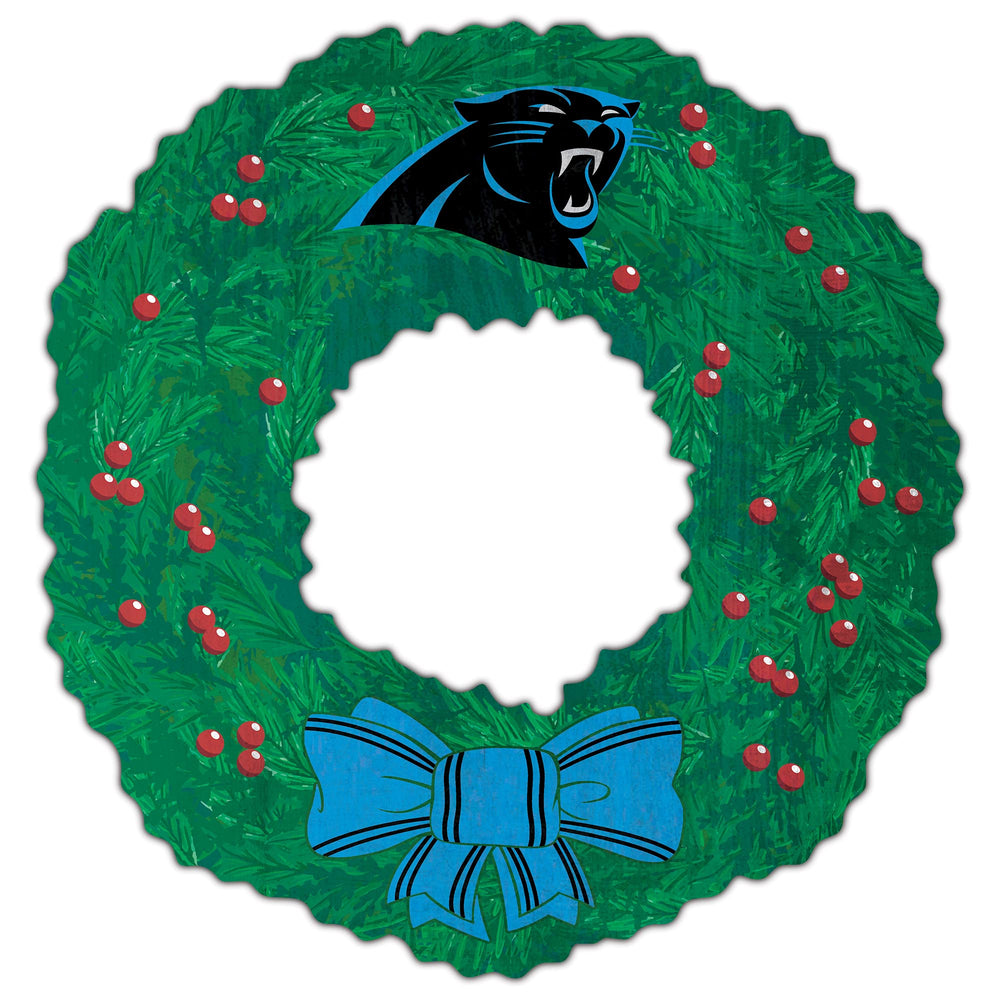 Wholesale NFL1048-Wreath / N1048-Carolina Panthers