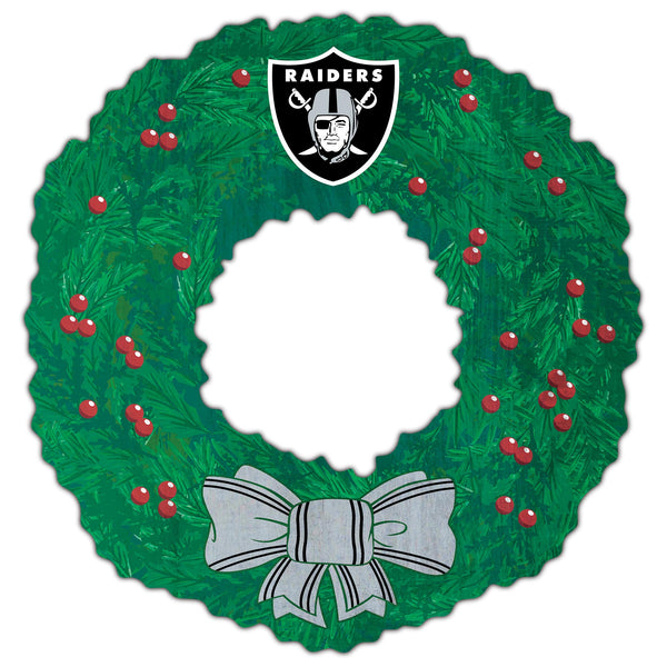 Wholesale NFL1048-Wreath / N1048-Oakland Raiders