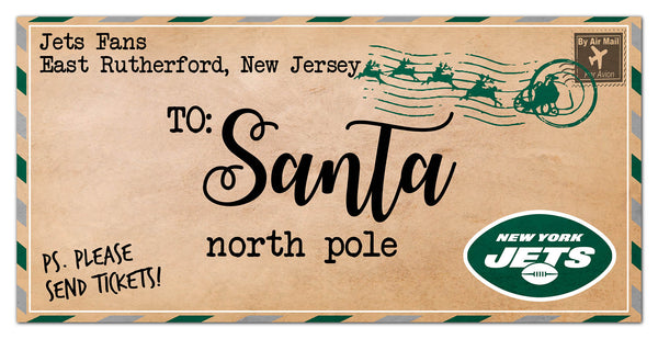 Wholesale NFL1051-To Santa 6x12 / N1051-New York Jets