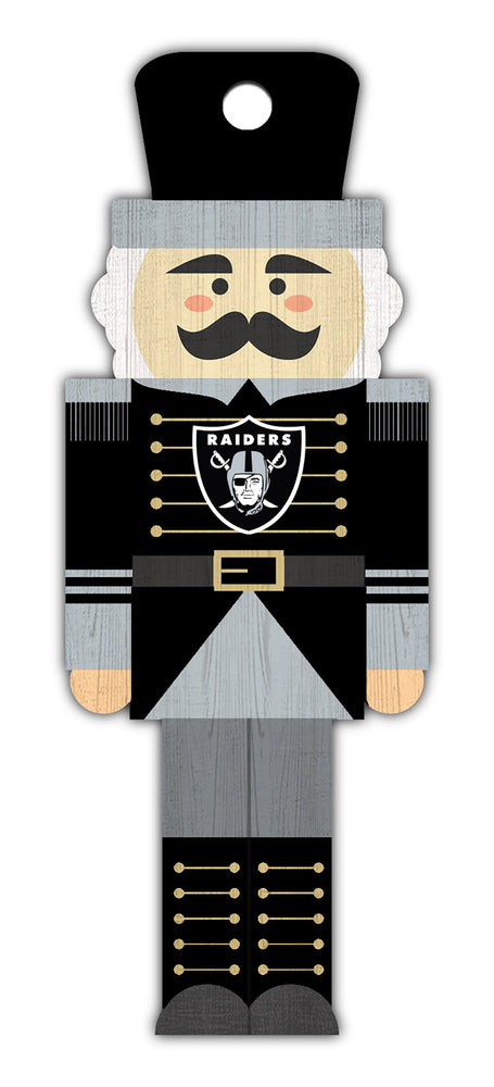Wholesale NFL1054-Nutcracker Ornament / N1054-Oakland Raiders