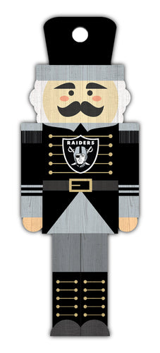 Wholesale NFL1054-Nutcracker Ornament / N1054-Oakland Raiders