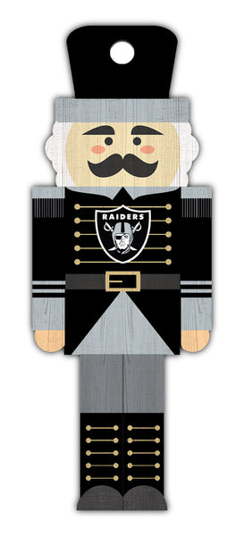 Wholesale NFL1054-Nutcracker Ornament / N1054-Oakland Raiders