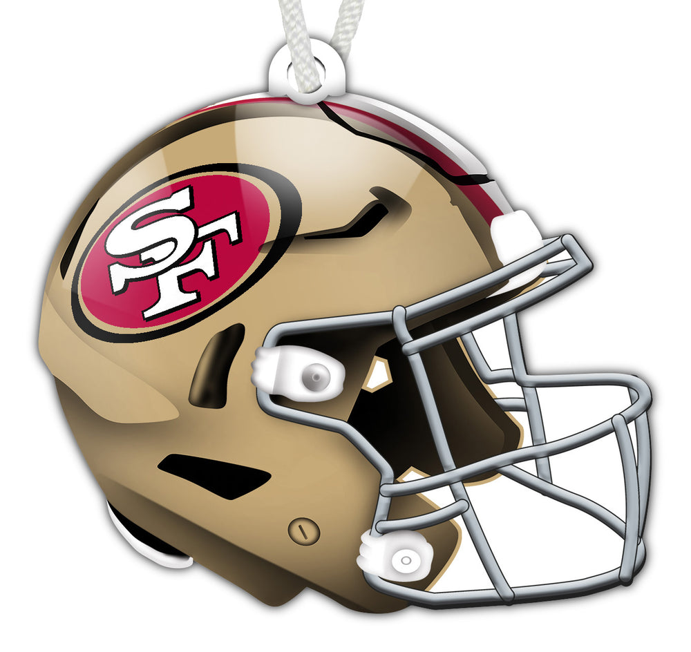 Wholesale NFL1055-Helmet Ornament / N1055-San Francisco 49ers
