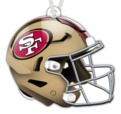 Wholesale NFL1055-Helmet Ornament / N1055-San Francisco 49ers