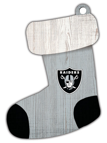 Wholesale NFL1056-Stocking Ornament / N1056-Oakland Raiders