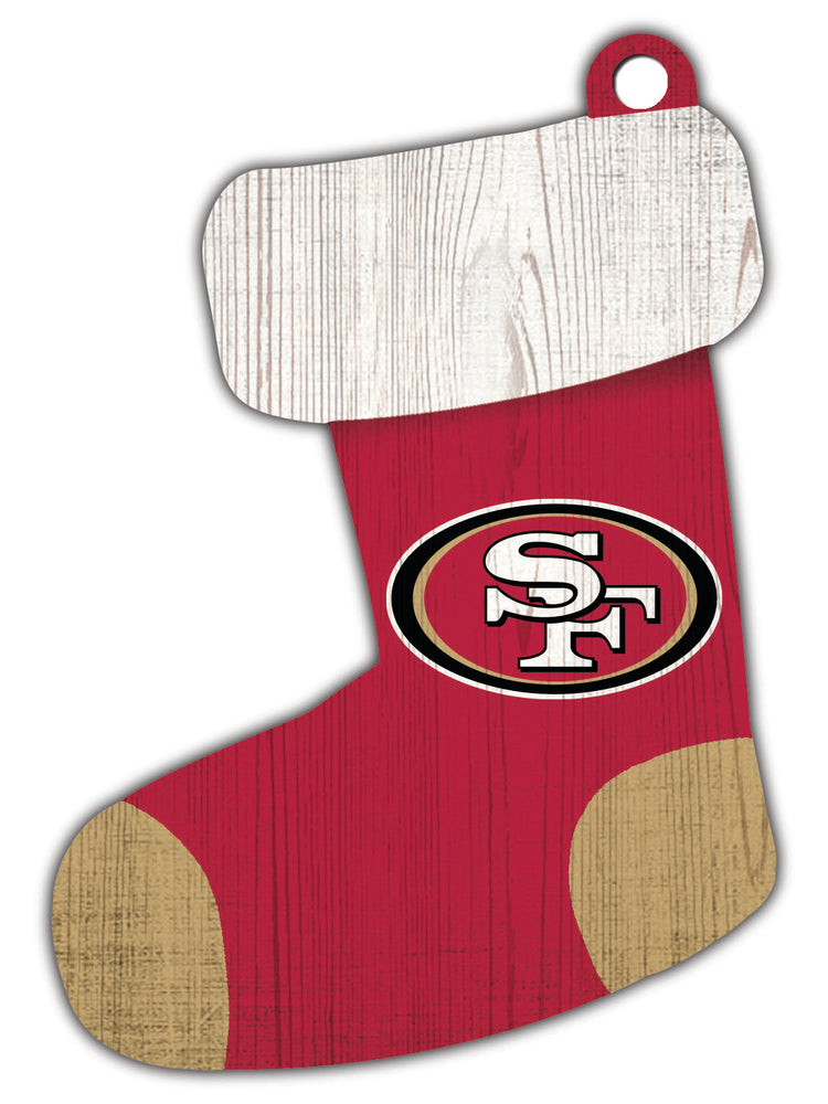 Wholesale NFL1056-Stocking Ornament / N1056-San Francisco 49ers