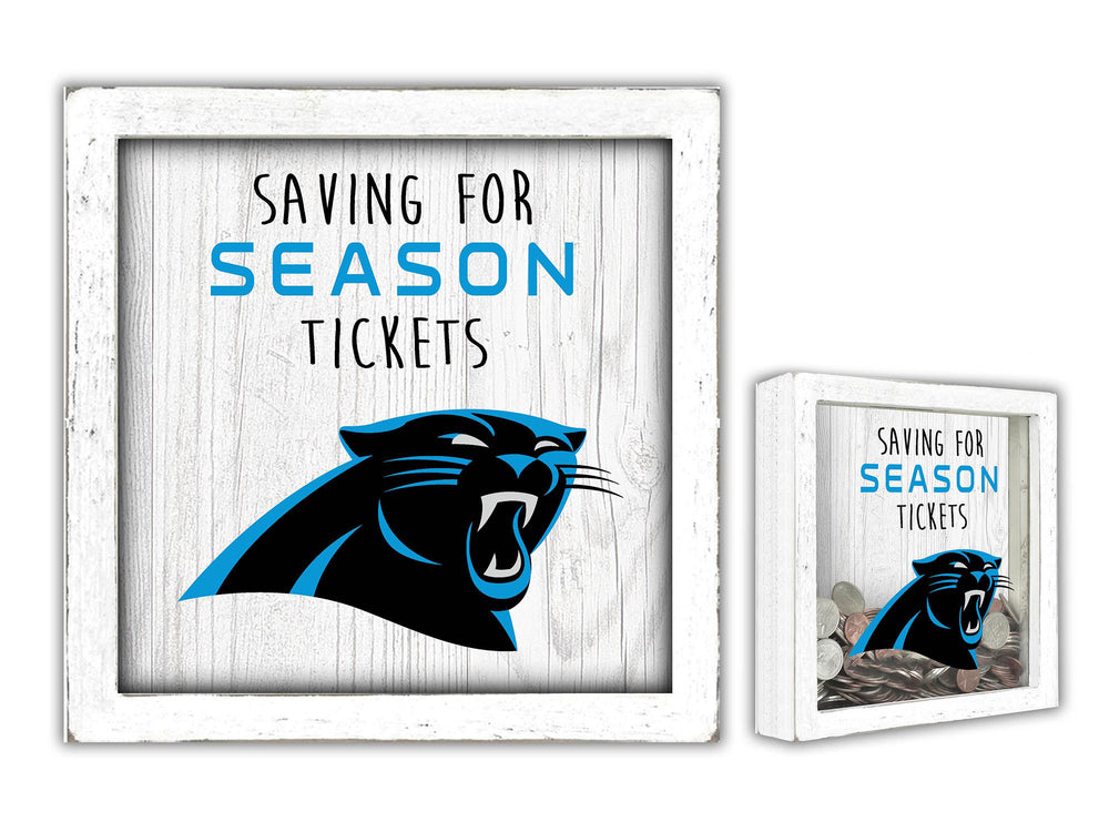 Wholesale NFL1059-Saving for Tickets Money Box / No Caption / N1059-Carolina Panthers