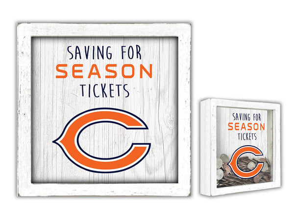 Wholesale NFL1059-Saving for Tickets Money Box / No Caption / N1059-Chicago Bears