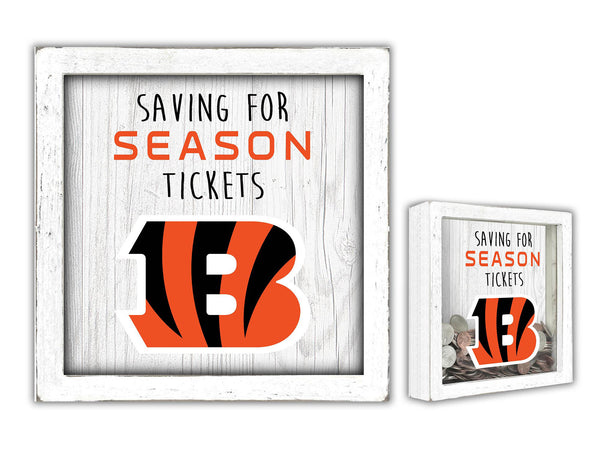 Wholesale NFL1059-Saving for Tickets Money Box / No Caption / N1059-Cincinnati Bengals