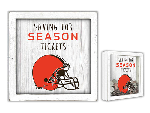 Wholesale NFL1059-Saving for Tickets Money Box / No Caption / N1059-Cleveland Browns