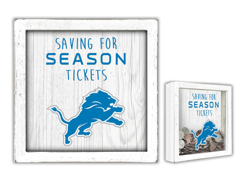 Wholesale NFL1059-Saving for Tickets Money Box / No Caption / N1059-Detroit Lions