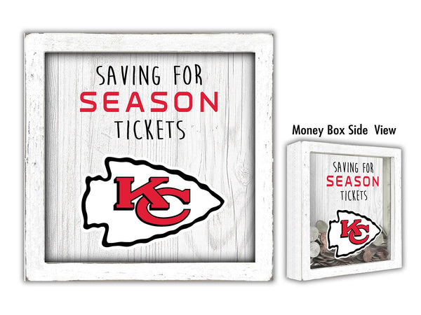 Wholesale NFL1059-Saving for Tickets Money Box / N1059-Kansas City Chiefs