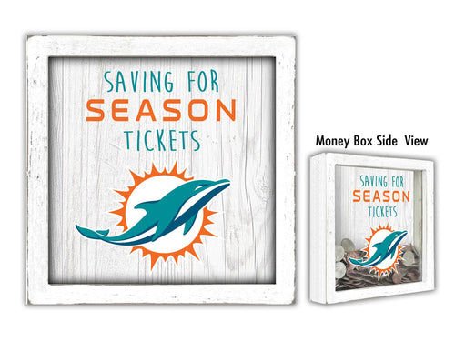 Wholesale NFL1059-Saving for Tickets Money Box / N1059-Miami Dolphins