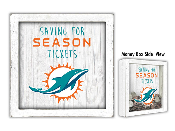 Wholesale NFL1059-Saving for Tickets Money Box / N1059-Miami Dolphins