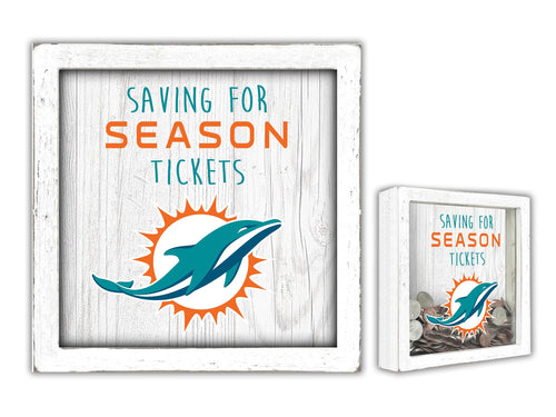 Wholesale NFL1059-Saving for Tickets Money Box / No Caption / N1059-Miami Dolphins