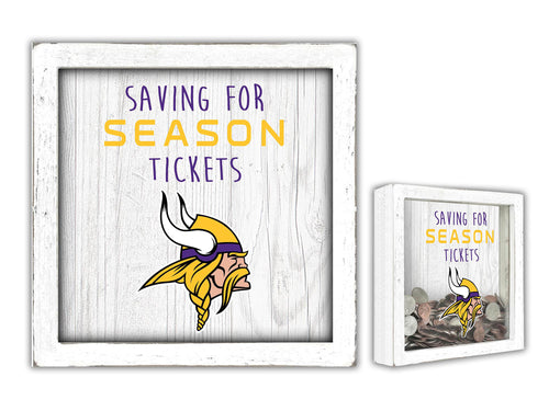 Wholesale NFL1059-Saving for Tickets Money Box / No Caption / N1059-Minnesota Vikings