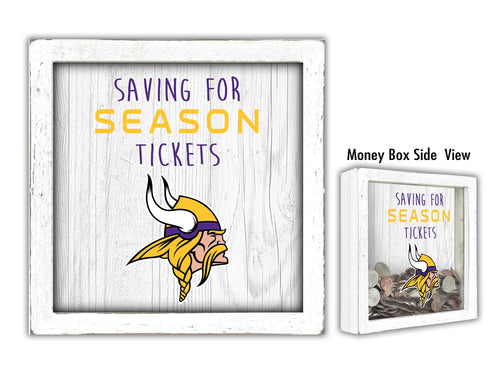 Wholesale NFL1059-Saving for Tickets Money Box / N1059-Minnesota Vikings