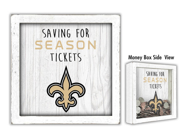 Wholesale NFL1059-Saving for Tickets Money Box / N1059-New Orleans Saints