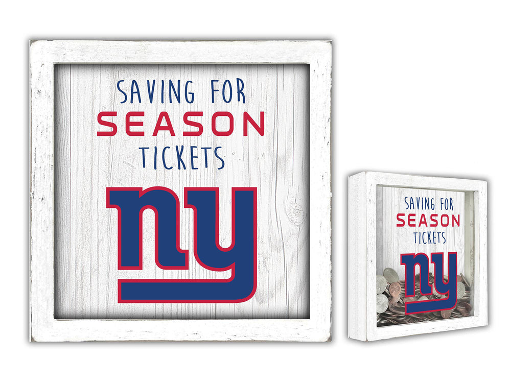 Wholesale NFL1059-Saving for Tickets Money Box / No Caption / N1059-New York Giants