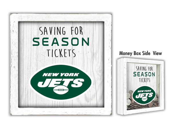 Wholesale NFL1059-Saving for Tickets Money Box / N1059-New York Jets
