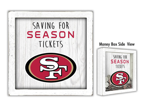 Wholesale NFL1059-Saving for Tickets Money Box / N1059-San Francisco 49ers