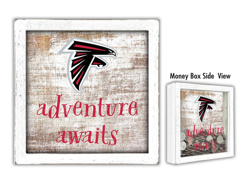 Wholesale NFL1061-Adventure Awaits Money Box / N1061-Atlanta Falcons