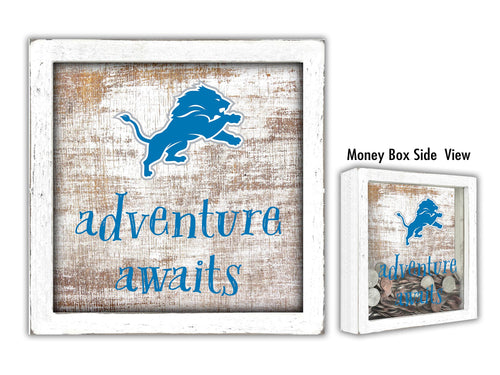 Wholesale NFL1061-Adventure Awaits Money Box / N1061-Detroit Lions