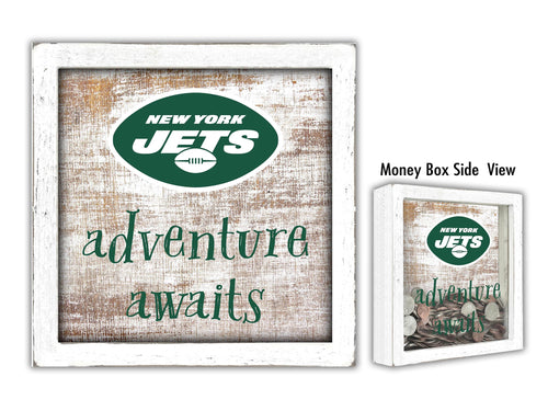 Wholesale NFL1061-Adventure Awaits Money Box / N1061-New York Jets