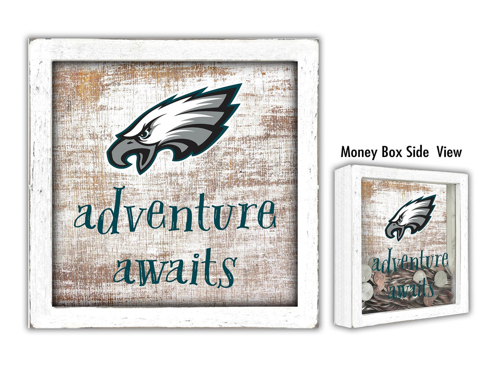 Wholesale NFL1061-Adventure Awaits Money Box / N1061-Philadelphia Eagles