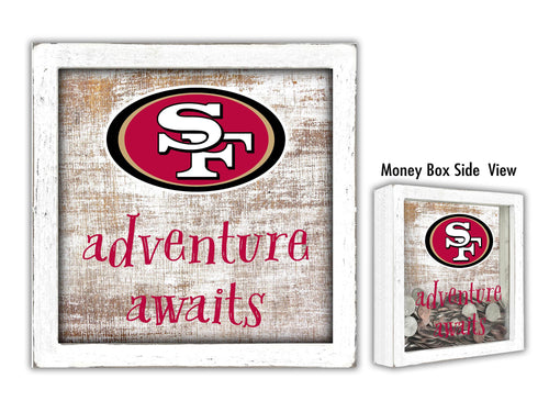 Wholesale NFL1061-Adventure Awaits Money Box / N1061-San Francisco 49ers