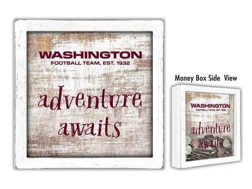 Wholesale NFL1061-Adventure Awaits Money Box / N1061-Washington Football Team