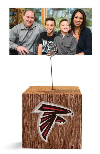 Wholesale NFL1062-Block Spiral Photo Holder / N1062-Atlanta Falcons