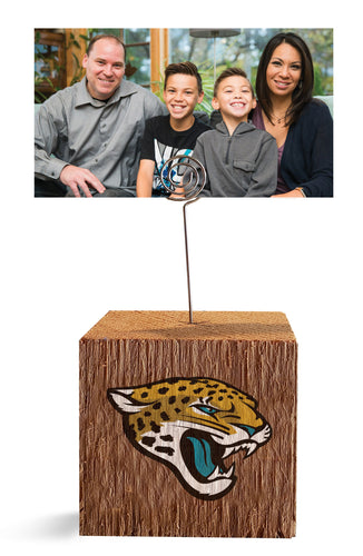 Wholesale NFL1062-Block Spiral Photo Holder / N1062-Jacksonville Jaguars