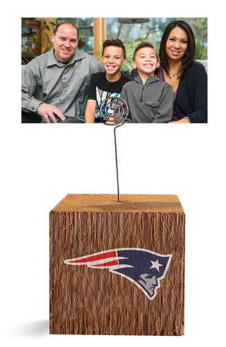 Wholesale NFL1062-Block Spiral Photo Holder / N1062-New England Patriots